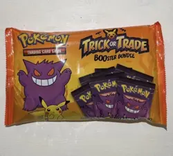 2022 Halloween POKEMON TCG BOOster Bundle Trick or Trade 40 Mini Sealed Packs - Image 1