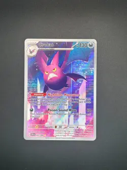 093/086 Crobat - Pokemon Chaos Rising Illustration Rare - NM - Image 1