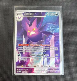 Pokemon - Crobat - 093/086 ME04: Chaos Rising - Illustration Rare - NM - Image 1