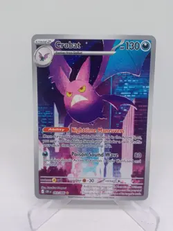 Crobat 093/086 Holo Illustration Rare Chaos Rising Pokemon Card TCG - Image 1