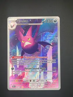093/086 Crobat - Pokemon Chaos Rising Illustration Rare - NM - Image 1