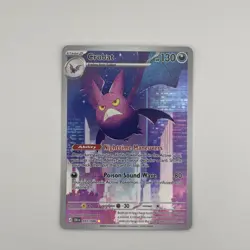 Crobat 093/086 Me04: Chaos Rising Holo Pokemon Illustration Rare 93/86 - Image 1