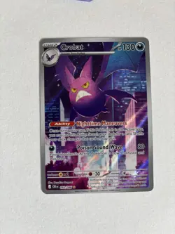 Crobat 093/086 Illustration Rare Chaos Rising Pokemon Card NM - Image 1