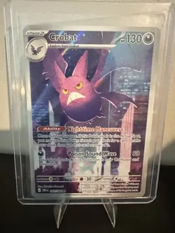Crobat 093/086 Illustration Rare Pokemon Chaos Rising NM - Image 1