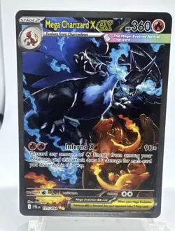 Mega Charizard X ex 125/094 Me02: Phantasmal Flames Holo - Image 1