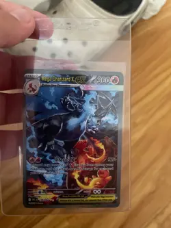 Mega Charizard X ex 125/094 Me02: Phantasmal Flames Holo - Image 5