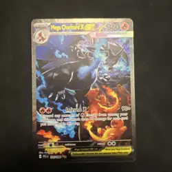 Mega Charizard x EX 125/094 Me02: Phantasmal Flames Holo - Image 1