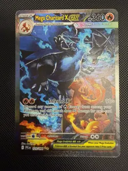 Mega Charizard x EX 125/094 Me02: Phantasmal Flames Holo ENGLISH - Image 1