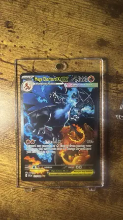 Mega Charizard X EX 125/094 Holo ME02 Phantasmal Flames 360 HP English - Image 3