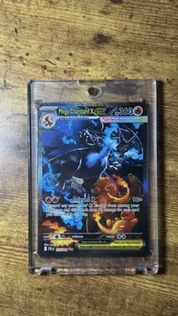 Mega Charizard X EX 125/094 Holo ME02 Phantasmal Flames 360 HP English - Image 5