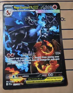 Mega Charizard X ex 125/094 Me02: Phantasmal Flames Holo - Image 1