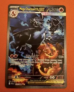 Mega Charizard x EX 125/094 Me02: Phantasmal Flames Holo - Image 1