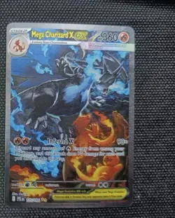 Mega Charizard x EX 125/094 Me02: Phantasmal Flames Holo - Image 1