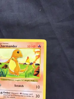 Pokemon Cards: Base Set 1st Edition Common: Charmander 46/102 - Image 3