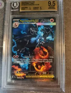 Mega Charizard X ex 125/094 Me02: Phantasmal Flames Holo - Image 1