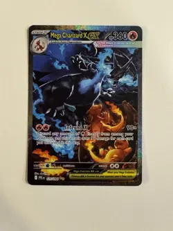 Mega Charizard X ex 125/094 Me02: Phantasmal Flames Holo - Image 1