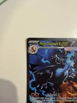 Mega Charizard X ex 125/094 Me02: Phantasmal Flames Holo - Image 2