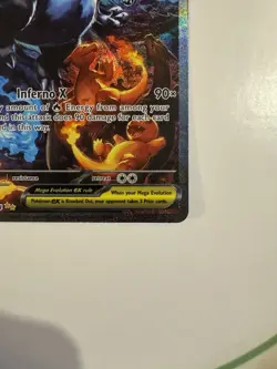 Mega Charizard X ex 125/094 Me02: Phantasmal Flames Holo - Image 4
