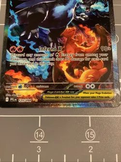 Mega Charizard X ex 125/094 Me02: Phantasmal Flames Holo - Image 3