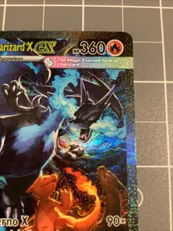 Mega Charizard X ex 125/094 Me02: Phantasmal Flames Holo - Image 5