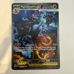 Mega Charizard x EX 125/094 Me02: Phantasmal Flames Holo - Image 1
