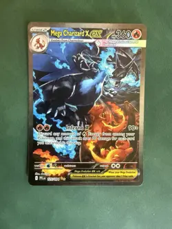 Mega Charizard x EX 125/094 Me02: Phantasmal Flames Holo - Image 1
