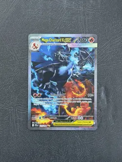 Mega Charizard x EX 125/094 Me02: Phantasmal Flames Holo - Image 1