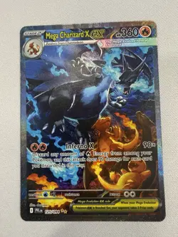 Mega Charizard x EX 125/094 Me02: Phantasmal Flames Holo - Image 1