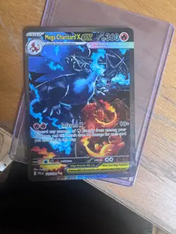 Mega Charizard X ex 125/094 Me02: Phantasmal Flames Holo - Image 3