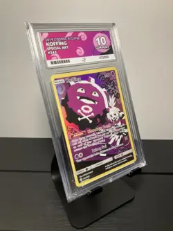 Koffing 243/236 Cosmic Eclipse. Ace Grading 10. Ace Label. Pokemon Card - Image 1
