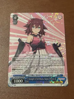 Sakura Chiyono O Uma Musume: Pretty Derby Weiss Schwarz UMA/W106-E122 R English - Image 1