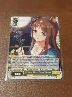 Fairest Fleur Grass Wonder Weiss Schwarz Pretty Derby UMA/W106-E001 RR English - Image 1