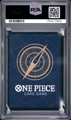 One Piece Promo Monkey.D.Luffy 2nd Anniversary Stamped Promo #P-043 PSA 9 ENG - Image 2