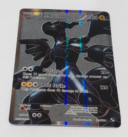 Pokemon Zekrom Card 114/114 Black White Base Full Art Ultra Rare Holo TCG - Image 1