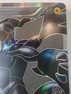 Pokemon Zekrom Card 114/114 Black White Base Full Art Ultra Rare Holo TCG - Image 2