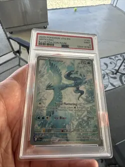 Articuno PSA 9 2025 Pokemon SV Journey JTG #161/159 Illustration Rare 6100 - Image 1