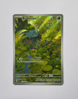 Bulbasaur - 166/165 - SV: Scarlet & Violet 151- Near Mint - Image 1