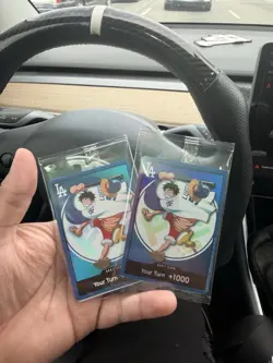 2026 LA Dodgers One Piece Night Luffy DON!! Card Sealed Promo Limited Giveaway - Image 1