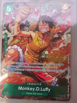 Monkey.D.Luffy P-135 Winner SEALED OP16 Release Event One Piece Card Game TCG - Image 1