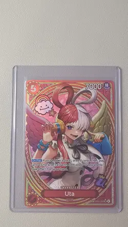 Uta (003) (SP) EB-03 EB03-003 Foil SR NM Extra Booster: One Piece Heroines Editi - Image 1