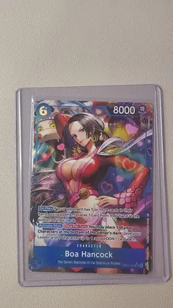 Boa Hancock (Alternate Art) EB-03 EB03-026 Foil SR NM Extra Booster: One Piece H - Image 1