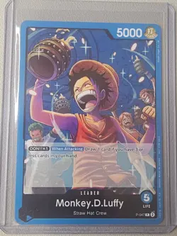 Monkey.D.Luffy (047) (Sealed Battle Kit Vol. 1) OP-PR P-047 PR NM One Piece Prom - Image 1