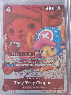 Tony Tony.Chopper (Winner Pack 2026 Vol. 2) OP-PR P-101 Foil PR NM One Piece Pro - Image 1