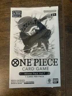 Winner Pack Vol. 7 - One Piece Promo Cards - Sealed - English - Image 1