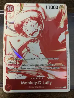 Monkey.D.Luffy (ST10-006) - 3rd Anniversary Treasure Campaign Pack - English - Image 1