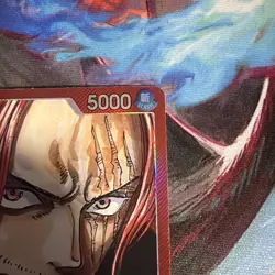 One Piece TCG Shanks OP09-001 Alt Art Leader English Near Mint - Image 4