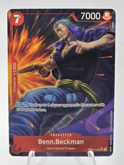 One Piece Benn.Beckman (Parallel) OP09-009 Emperors in the New World Foil - Image 1