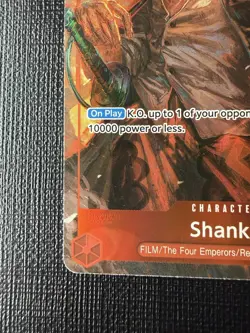 One Piece TCG Shanks OP06-007 Wings of the Captain SR Alt Art EN AKIRA EGAWA - Image 4