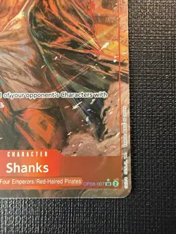 One Piece TCG Shanks OP06-007 Wings of the Captain SR Alt Art EN AKIRA EGAWA - Image 5