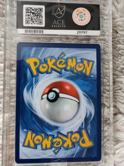 #SM10 POKEMON card BLACK STAR SHIINOTIC-HOLO PROMO S&M PRERE CARD graded ace 6 - Image 5